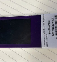 Samsung YP-T10 purple MP3 player - front view