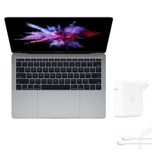Apple MacBook Pro 13.3" A1708 2017 Intel Core i7 2.5GHz Dual-Core / 16GB RAM / 256GB SSD / macOS / Space Grey / 100% Battery Health– Excellent Grade Minor Scratch
