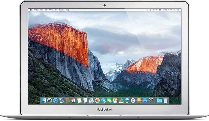 Apple MacBook Air A1466 13.3" 2013 Intel Core i5 1.30GHz Dual-Core / 4GB RAM / 250GB HDD / macOS / Silver – Excellent Grade Minor Scratches (Refurbished)