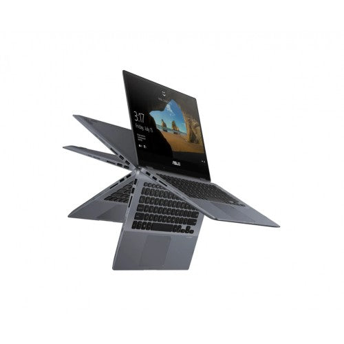 Asus VivoBook Flip 14 TP412UA-EC335T Laptop - Intel Core i5-8250U 1.60GHz / 8GB RAM / 512GB SSD / Blue / 100% Battery - Excellent Grade Minor Scratch (Refurbished)