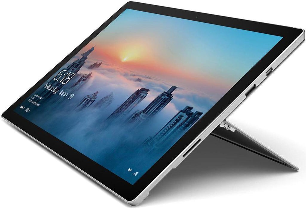Microsoft Surface Pro (4th Gen) 1724 Laptop / Tablet - Intel i5-6300U@2.40GHz 8GB RAM 256GB SSD 12.3' Touch WIN10 Pro Silver - A Grade( Refurbished)
