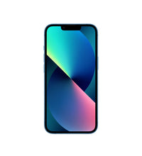 iPhone 13 Blue - front view (model illustration)