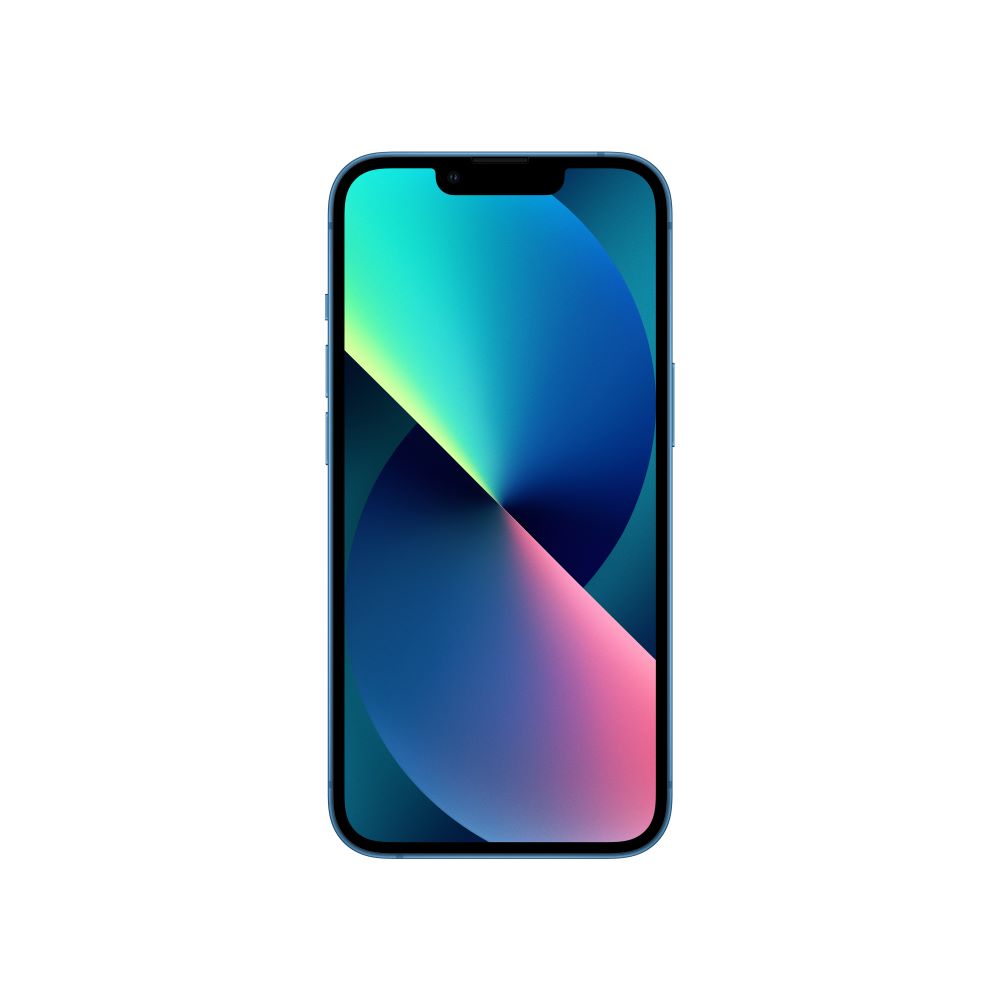 iPhone 13 Blue - front view (model illustration)