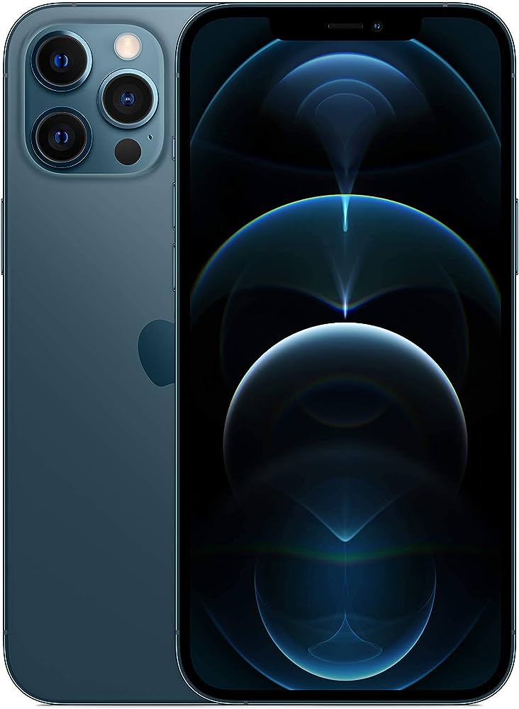 iPhone 12 Pro Max 128GB Pacific Blue A Grade 100% Battery Health (Refurbished)