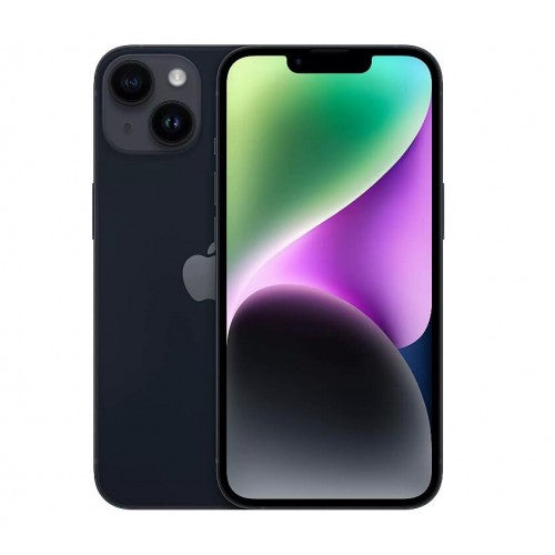 iPhone 14 128GB SS+eSim Midnight 100% Battery Health Excellent Grade Frame Scratch( Refurbished )
