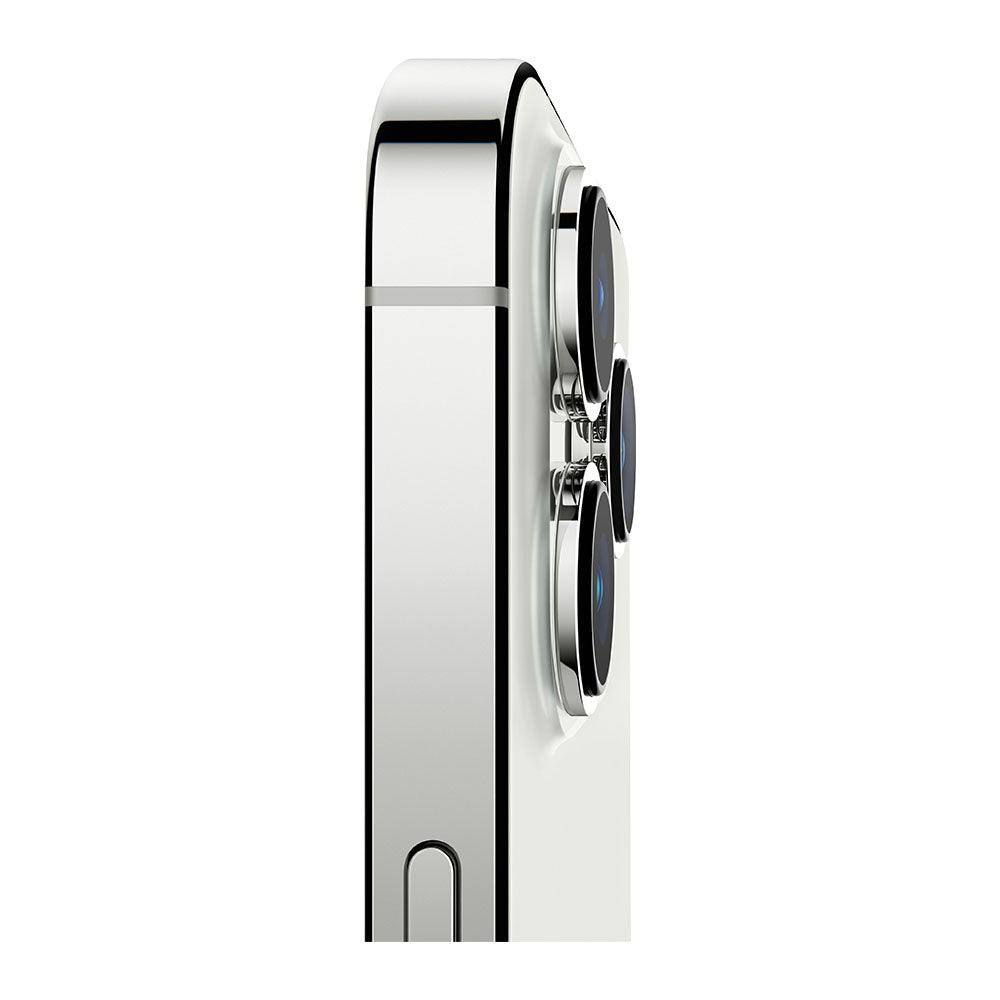 iPhone 13 Pro Max Silver - camera and side profile (model illustration)