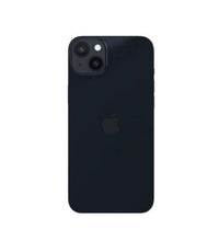 iPhone 14 Midnight - rear view (model illustration)