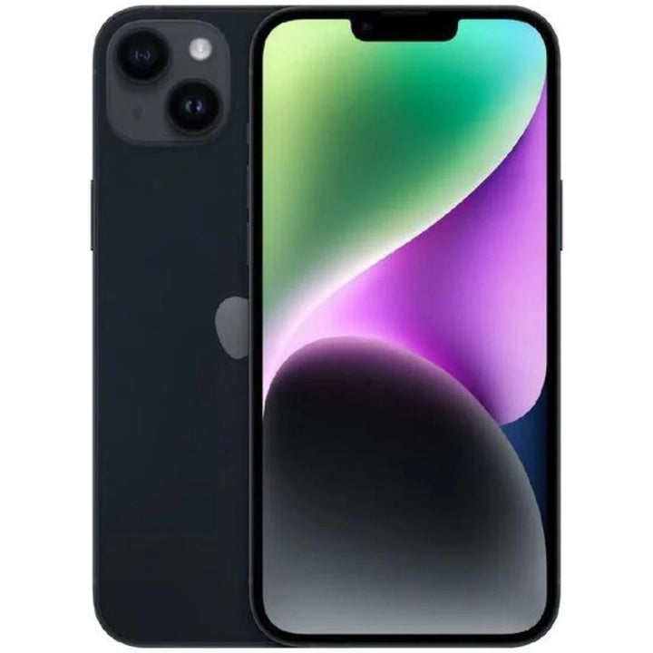 iPhone 14 128GB SS+eSim Midnight A Grade 100% Battery Health( Refurbished )