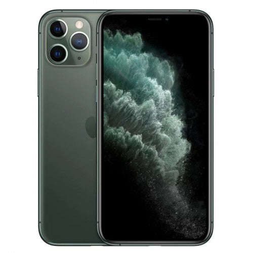 iPhone 11 Pro 64GB SS+eSim Midnight Green 100% Battery Health Excellent Grade Screen scratch (Refurbished)