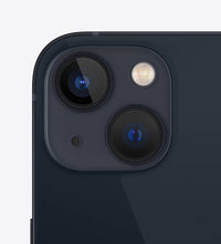 iPhone 13 Midnight - rear cameras detail (model illustration)