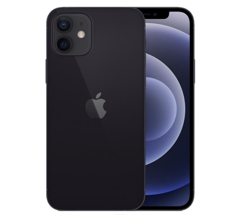 iPhone 12 64GB Black SS+eSIM A Grade 100% Battery Health ( Pre-Owned)