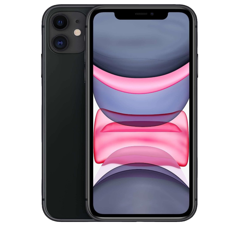 iPhone 12 128GB Black SS+eSim 100% Battery Health Excellent Grade frame scratch (Refurbished)