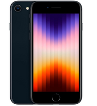 iPhone SE 2022 (3rd Gen)64GB SS+eSim Midnight A Grade 100% Battery Health( Refurbished )- Touch ID not work