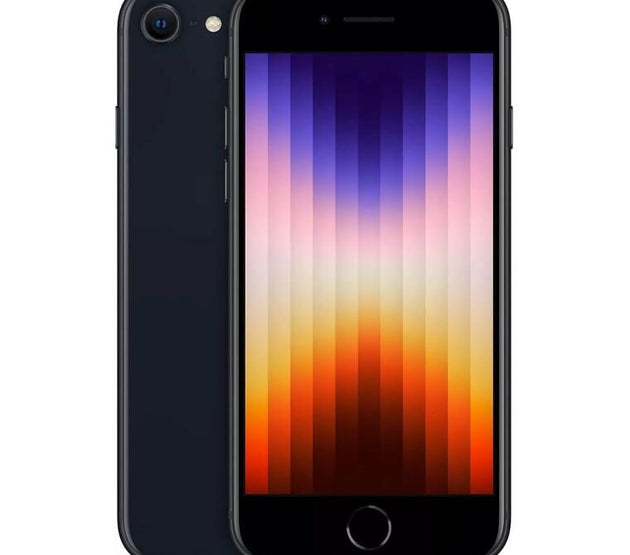 iPhone SE 2022 (3rd Gen)64GB SS Midnight A Grade 100% Battery Health( Refurbished )