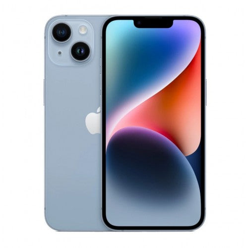 iPhone 14 Plus 128GB SS+eSim Blue 100% Battery Health Excellent Grade Frame Scratch( Refurbished )