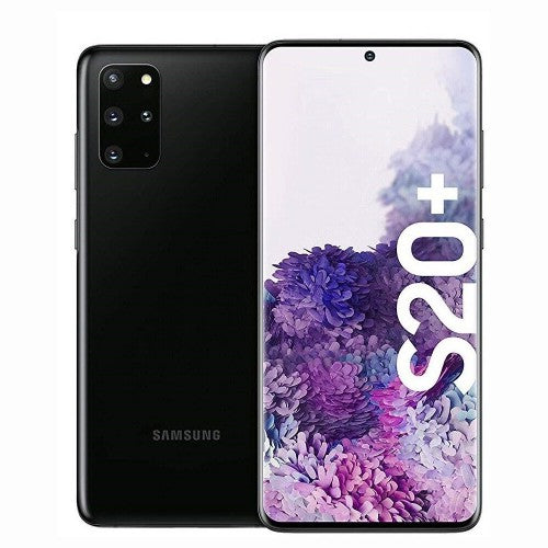 Samsung Galaxy S20+ 5G SS+eSim 128GB with 12GB RAM Cosmic Black Excellent Grade Frame Scratch( Refurbished )
