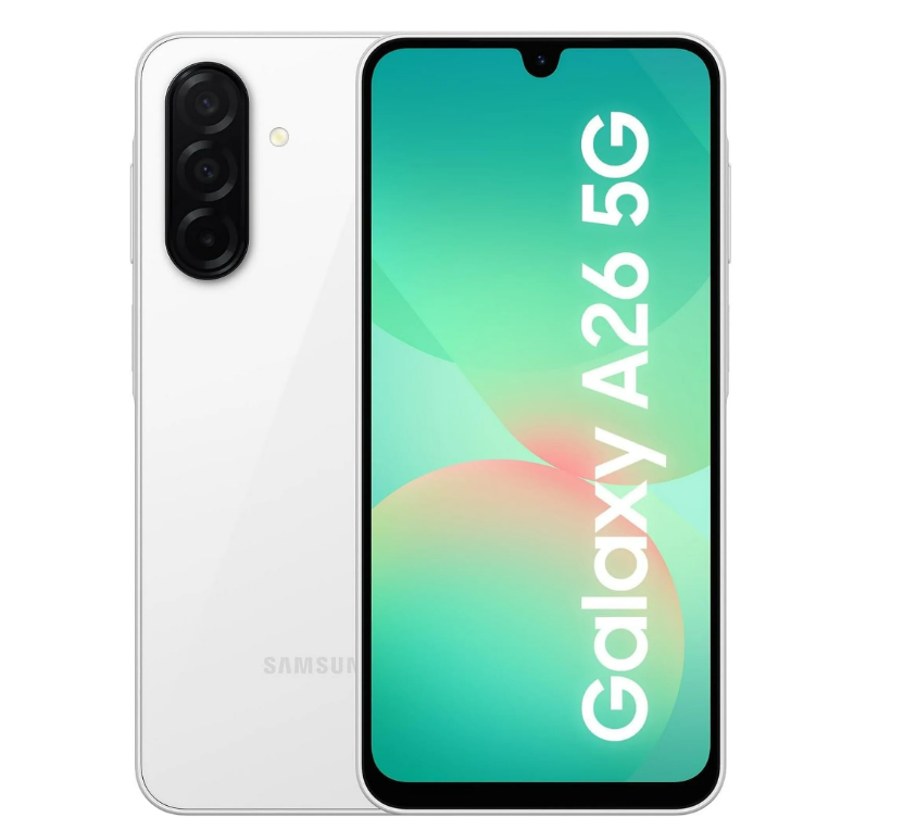 Samsung Galaxy A26 5G(A266B) DS 6GB RAM 128GB - White Brand new