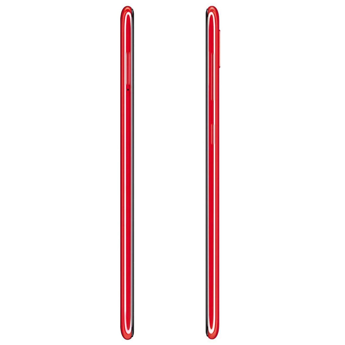 Samsung Galaxy A10 Red - side profiles (model illustration)