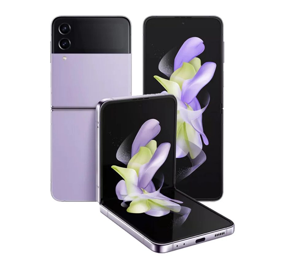 Samsung Galaxy Z Flip4 SS+eSim 256GB with 8GB RAM – Bora Purple – A Grade (Refurbished)