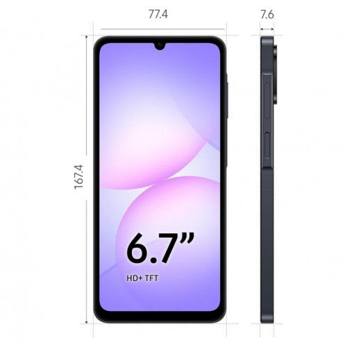 Samsung Galaxy A07 (A075F) DS 4GB RAM 64GB - Black (Brand New) – additional product view