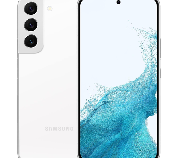 Samsung Galaxy S22 5G SM-S901U SS+eSim 128GB with 8GB RAM Phantom White A Grade (Refurbished)