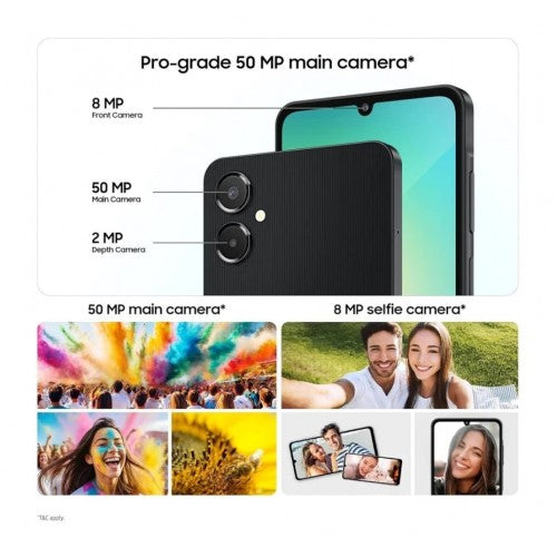Samsung Galaxy A06 5G DS 128GB with 4GB RAM - Black (Brand New) – additional product view