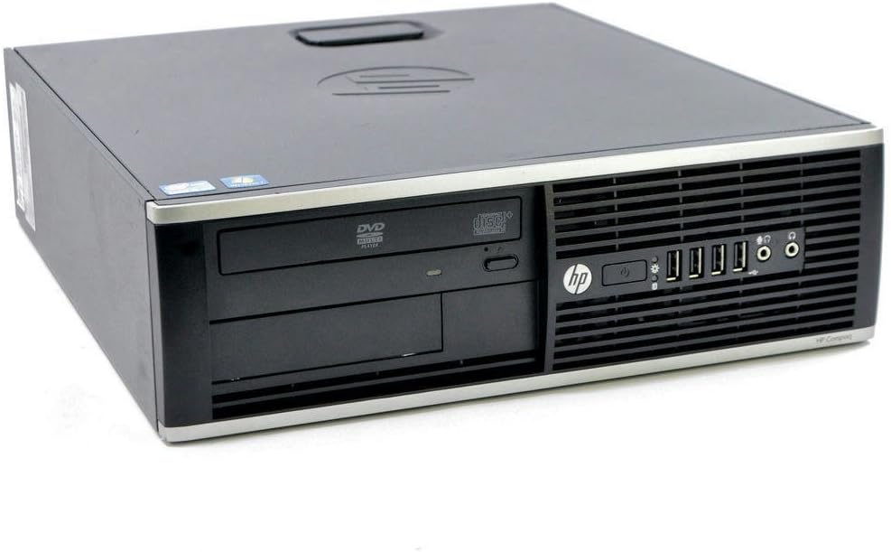 HP Compaq 8300 SFF desktop PC - horizontal case view (model illustration)