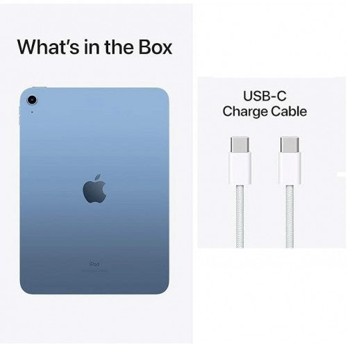 iPad 10th Gen 10.9" Cellular + Wi-Fi 256GB Blue A2757 - Official Refurbished New in Brown Box – additional product view