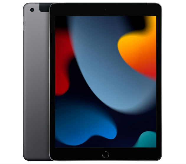 Pre-Owned Apple iPad 9th Gen 10.2" A2604 Cellular + Wi-Fi 64GB Space Gray - Excellent