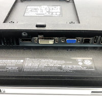 Dell P2314Ht monitor - rear connection ports