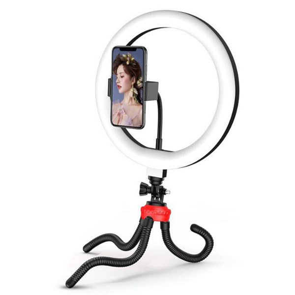 [FC]Multifunctional octopus bracket Ring Light with Stand B-30,flexible rotation and folding freely,blutooth remote control 26CM