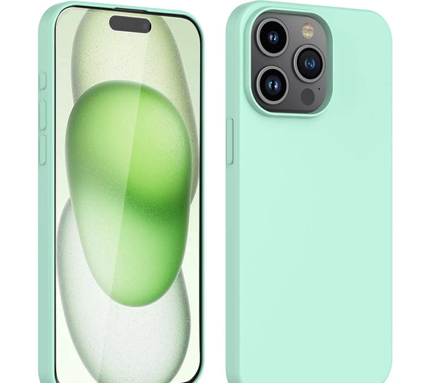[UA08]Silicone phone case without ring for samsung NOTE 8 MINT