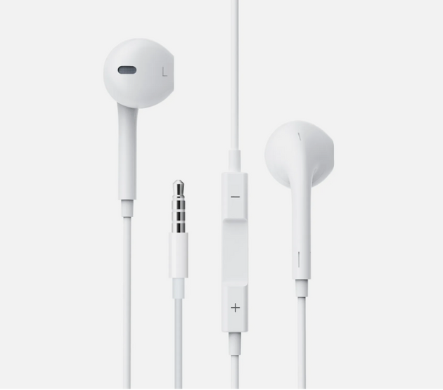 [5-B210]Apple Phone 6 iPhone 5 earphone,Volume control, Standard 3.5mm plug without package
