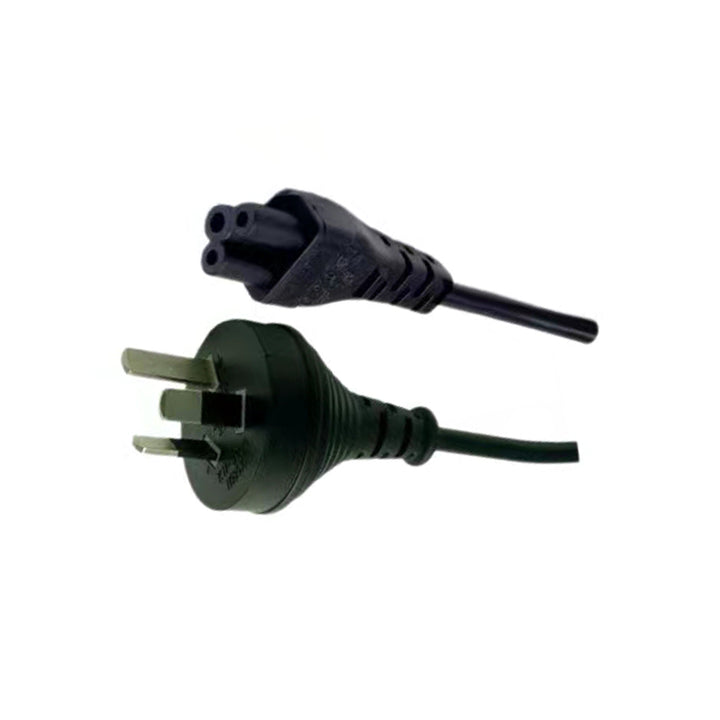 1.2M Power Cord, 3Pin Plug to Clover 7.5A SAA Approved