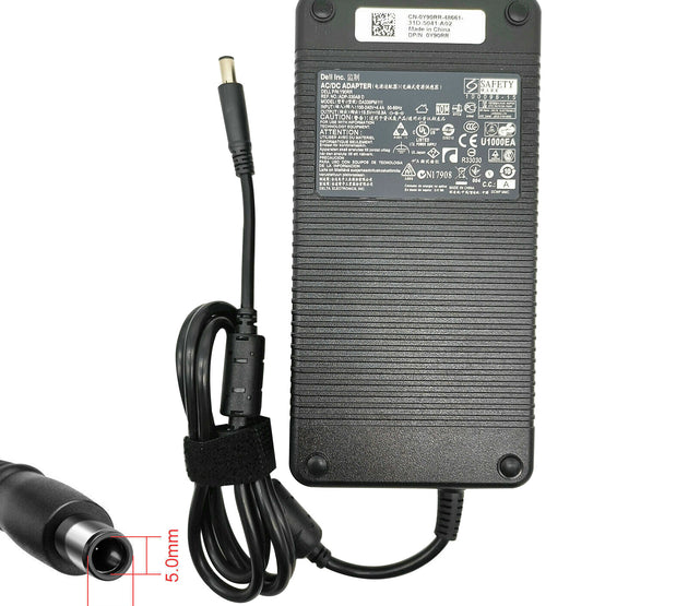 [M80]Original DELL Alienware M17 M18X X51 19.5V 16.9A 330W 7.4mm*5.0mm Power Adapter