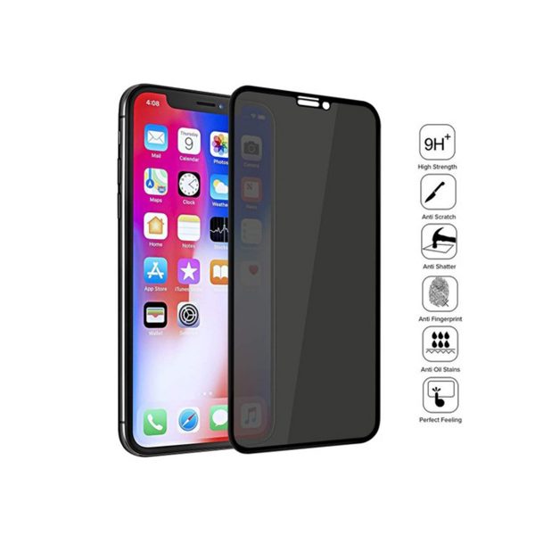 iPhone Xs Max 11 Pro Max OG Privacy Golden Armor High Quality 9H Tempered Glass Screen Protector