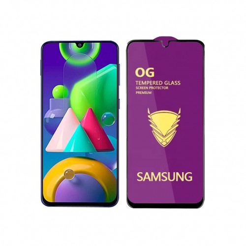 Samsung A90 / 5G CCBBK / (OG) Golden Armor High Quality full cover Tempered Glass Screen Protector