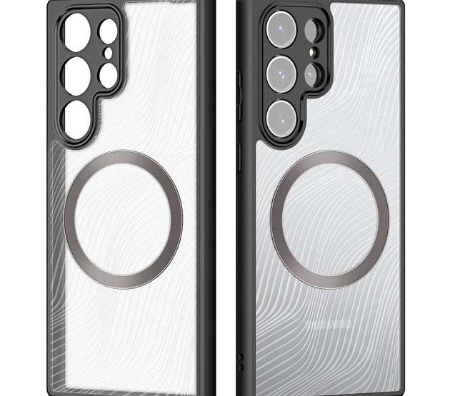 DUX DUCIS Aimo Series MagSafe Clear Case AIMO-0044 for Samsung S23 Plus - Black Border