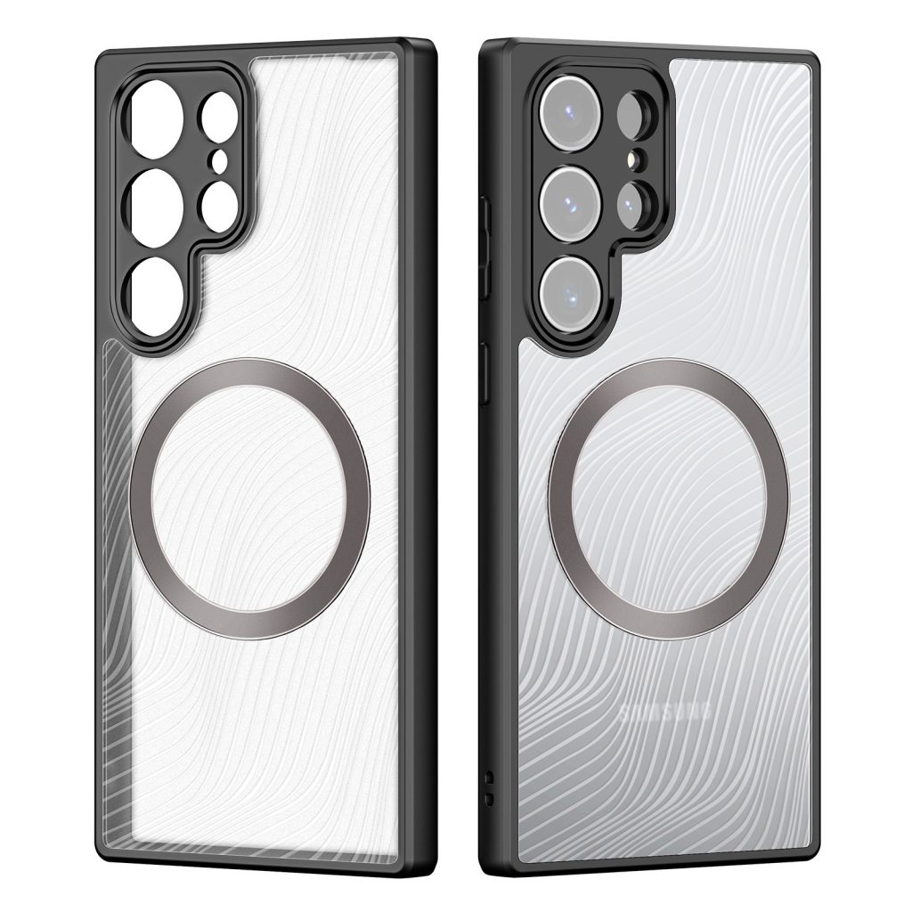 DUX DUCIS Aimo Series MagSafe Clear Case AIMO-0044 for Samsung S23 Plus - Black Border