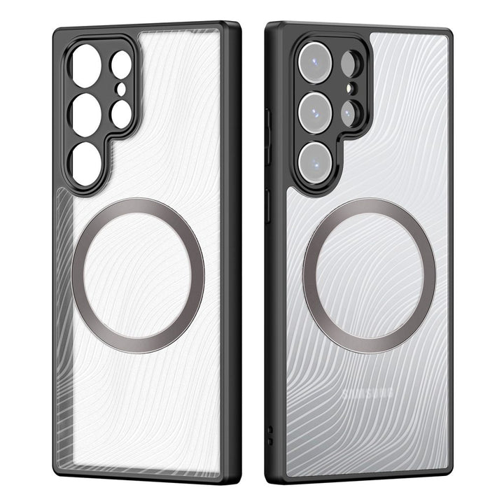 DUX DUCIS Aimo Series MagSafe Clear Case AIMO-0044 for Samsung S23 Plus - Black Border