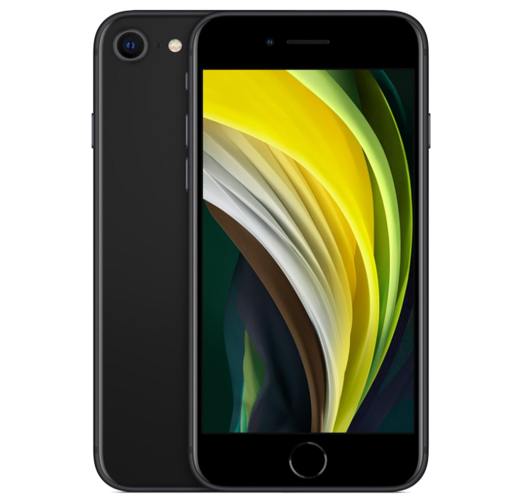 iPhone SE (2nd Gen) 2020 64GB SS+eSim Black A Grade above 80% Battery Health