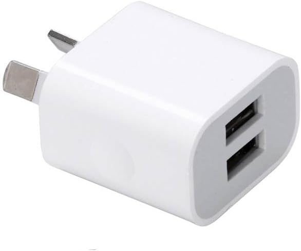 DUAL-USB Replacement Apple 5W Power Adapter 5V 2.0A A1444 for iPhone 5S6|6+|7|8|Plus|X|XS|MAX