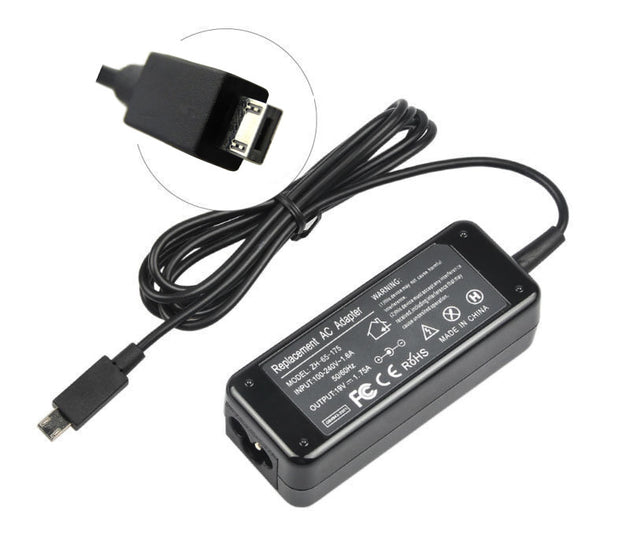[M84] Replacement ASUS Power Adapter 19V 1.75A 33W For ASUS ADP-33AW AD ASX205T-808 EeeBook X205, X205TA, E202, E202SA, E205, E205SA Asus Transformer Book Flip TP200 TP200SA square pin