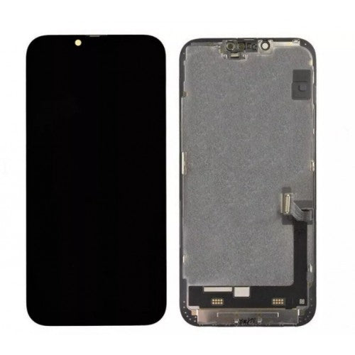 GK Replacement Apple iPhone 14 Plus LCD Display & Touch Panel, Black - Hard OLED