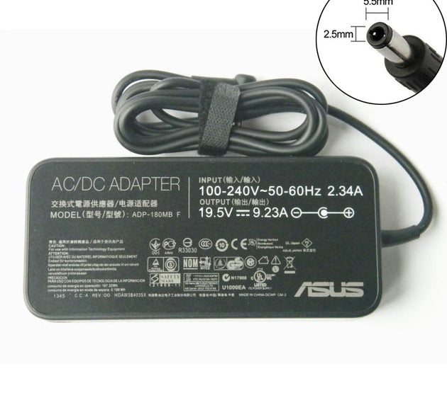 [M55]ASUS Original 19.5V 9.23A 180W 5.5mm脳2.5 mm Adapter for ASUS G750JW G750JX G750JZ G750JW-DB71 G750JW-BBI7N05