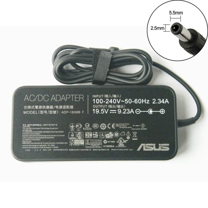 ASUS Original 19.5V 9.23A 180W 5.5mm脳2.5 mm Adapter for ASUS G750JW G750JX G750JZ G750JW-DB71 G750JW-BBI7N05