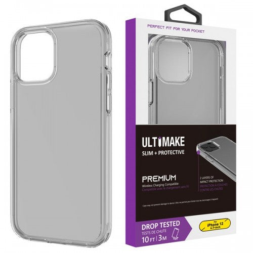 Ultimake clear phone case for iPhone 11 Pro 5.8" Black