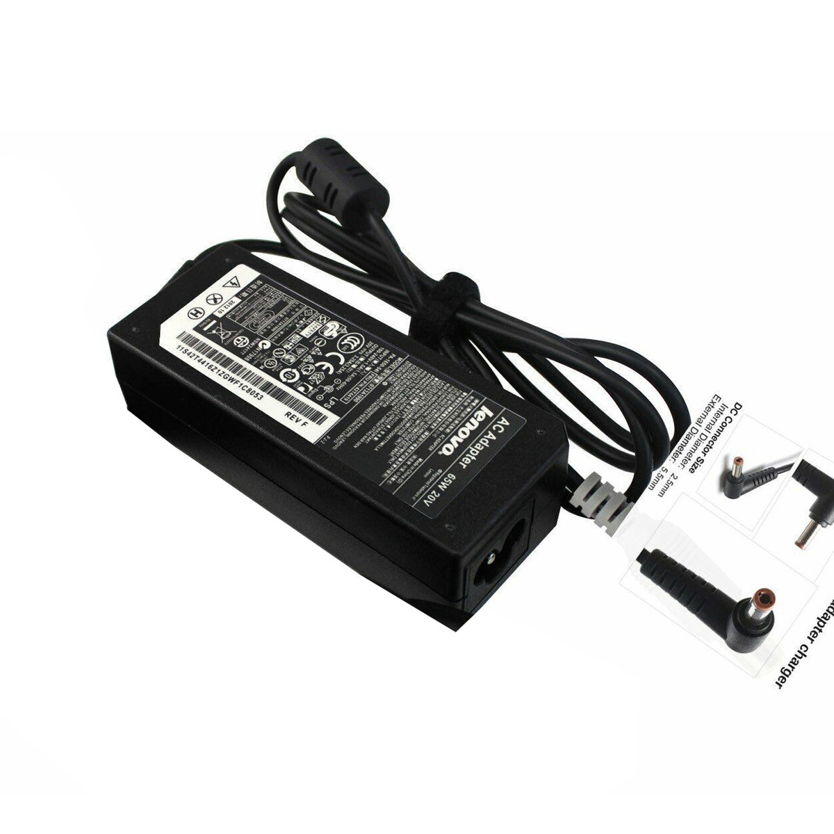 Original Lenovo / IBM Power Adapter 20V 3.25A 65W (5.5x2.5mm)