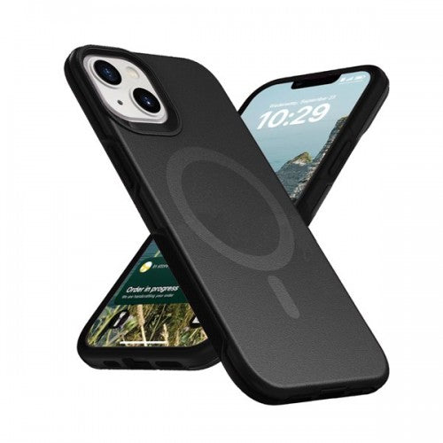 YUVAL Magnetic Compatible phone case for iPhone 14 Max (14 Plus) Black
