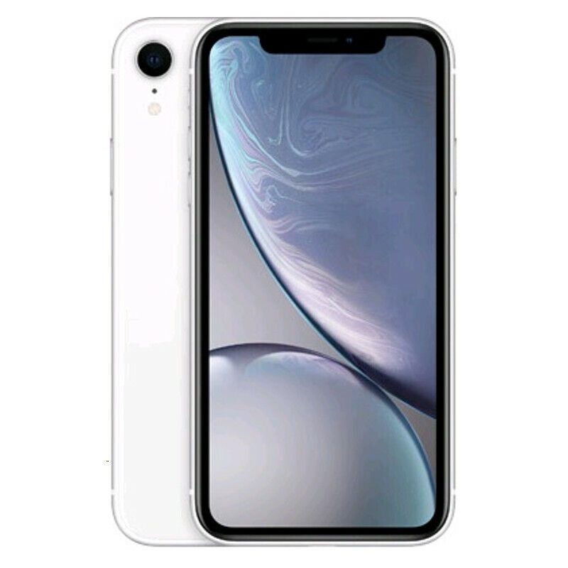 iPhone XR 256GB SS+eSim White A Grade 100% Battery Health( Used )